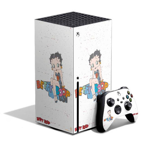 Betty Boop Splatter Xbox Series X Bundle Skin